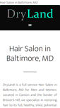 Mobile Screenshot of drylandsalon.com